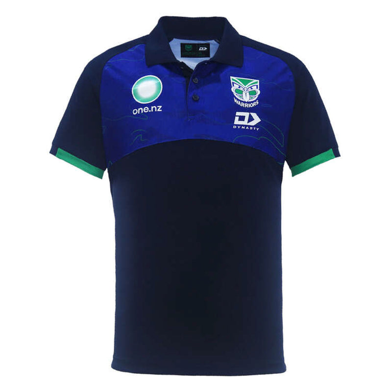 New Zealand Warriors 2024 Men's Polo Shirt NRL Rugby League by Dynasty - new