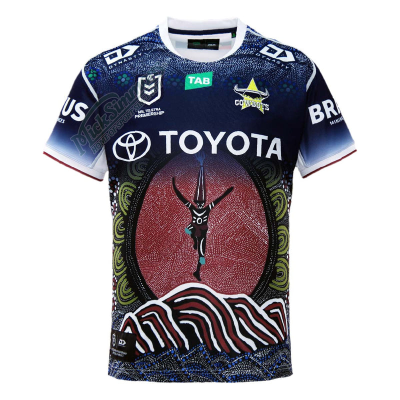North Queensland Cowboys 2023 Indigenous Men's NRL Rugby League Jersey - new