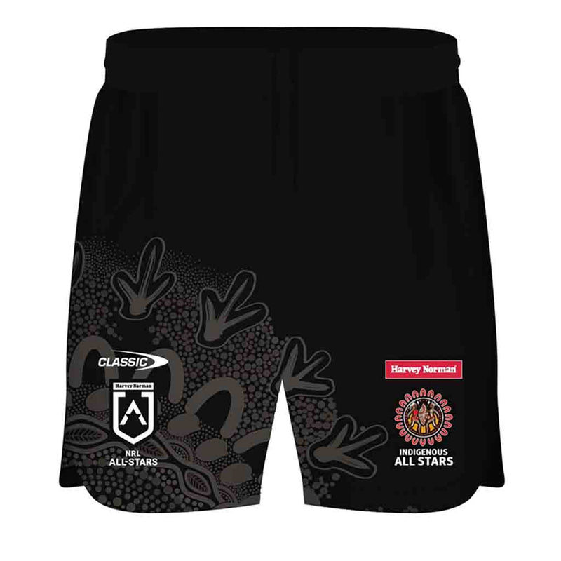 NRL Indigenous All Stars 2024 Men's Training Shorts NRL Rugby League by Classic - new
