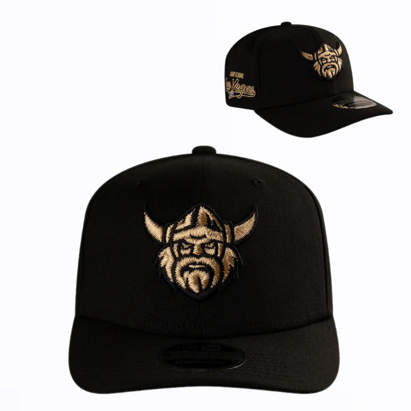 Canberra Raiders Official 2025 NRL Las Vegas Round 9SEVENTY Cap Rugby League Strapback Adjustable By New Era - new