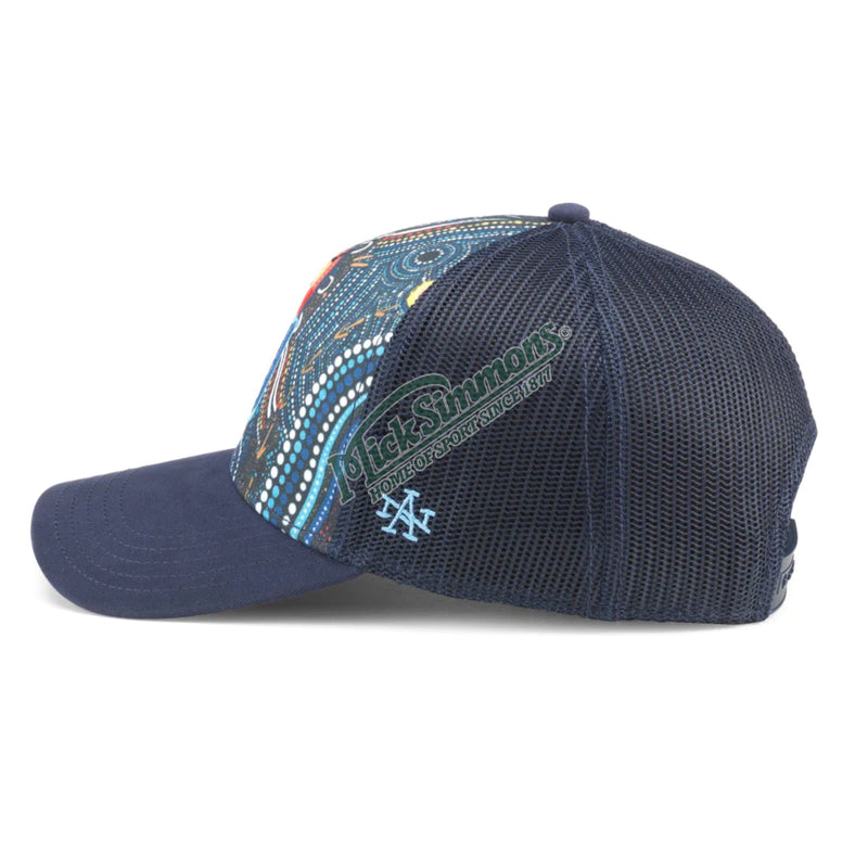 NSW Blues State of Origin  Indigenous Valin Cap Navy NRL Rugby League by American Needle - new