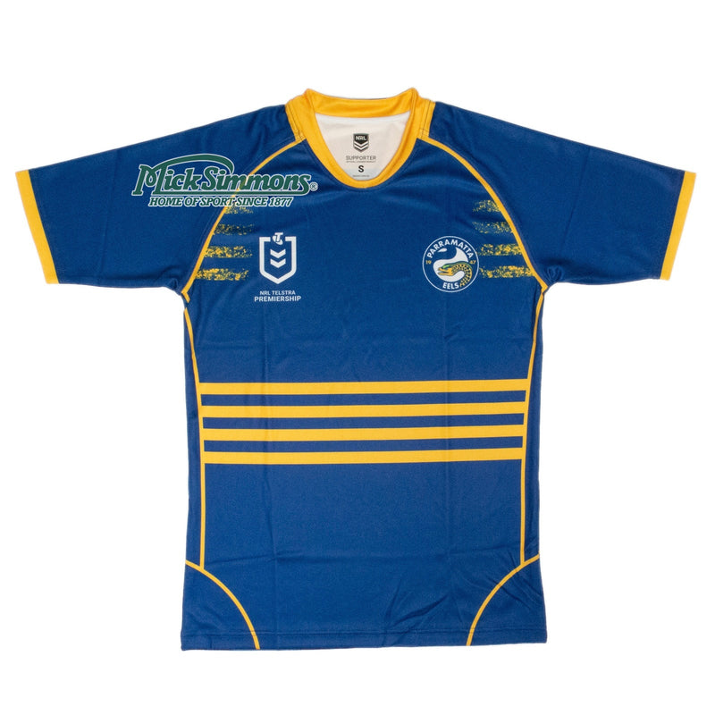 Parramatta Eels Kids Home Supporter Jersey NRL Rugby League by Burley Sekem - new