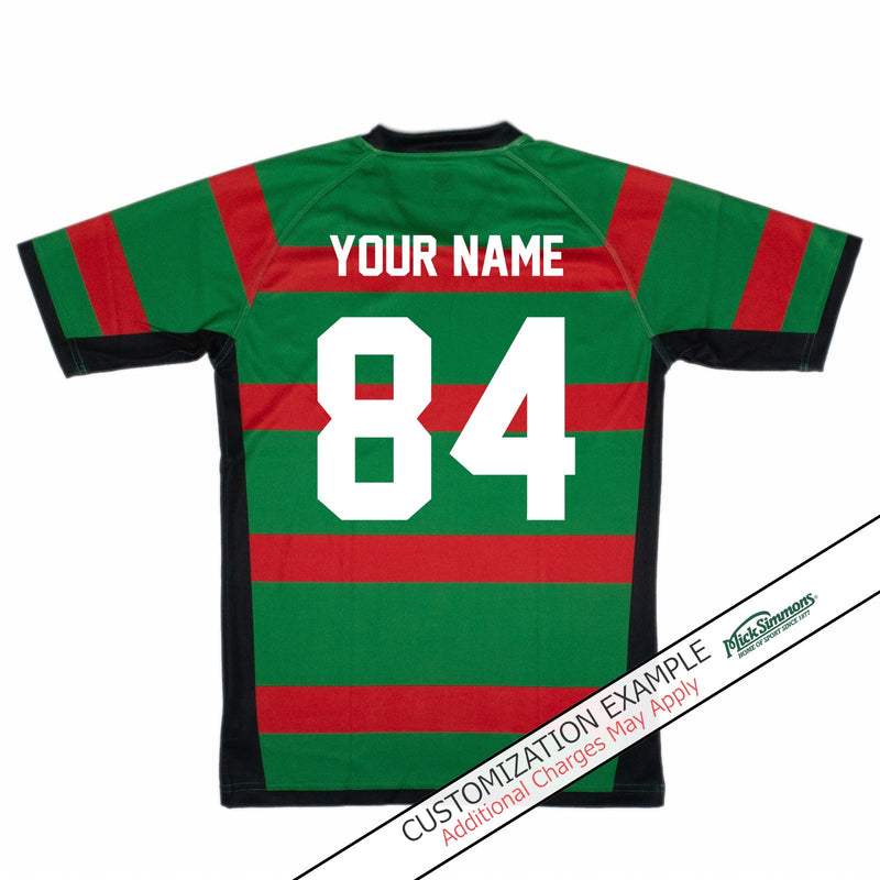 South Sydney Rabbitohs Men's Home Supporter Jersey NRL Rugby League by Burley Sekem - new