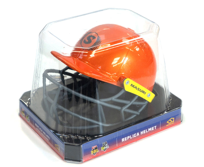 Perth Scorchers Official Team Replica Mini Helmet BBL Big Bash League by Masuri - new