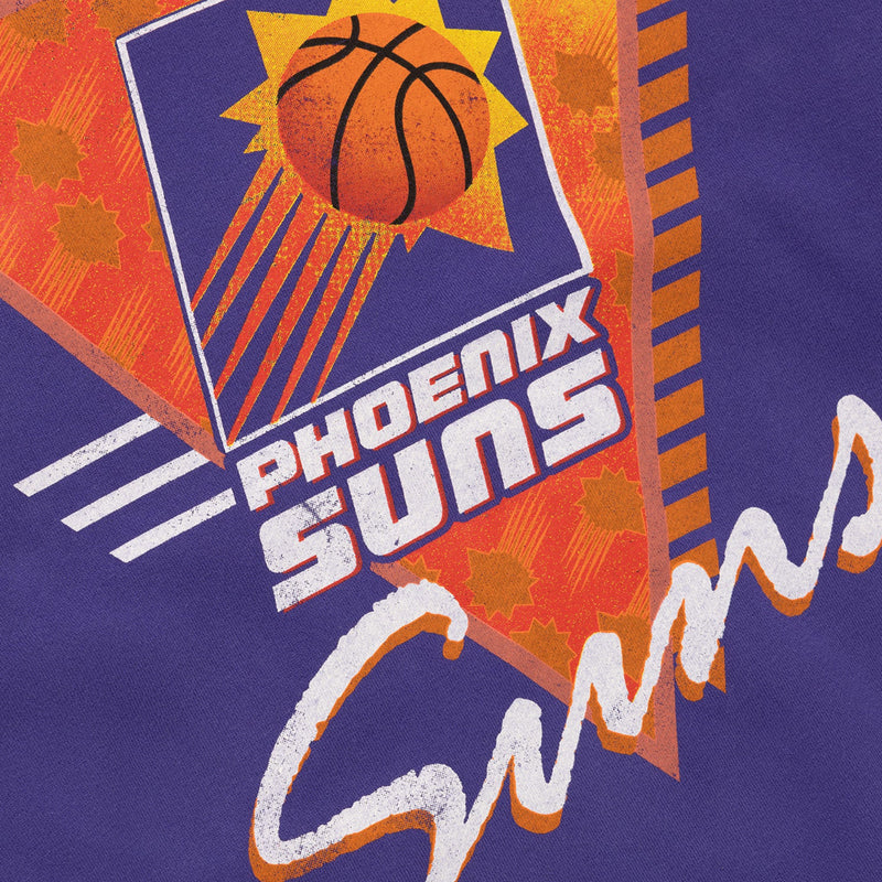 Phoenix Suns LOGO Crew Long Sleeve Sweatshirt by Mitchell & Ness - new