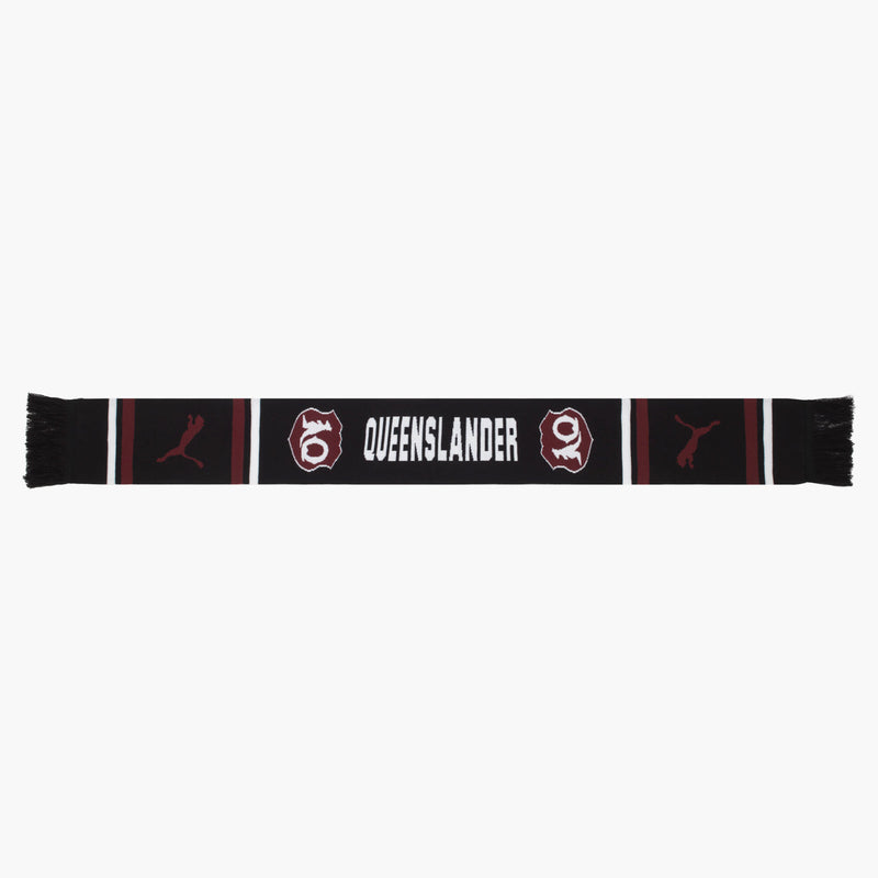 QLD Maroons State of Origin Heritage Scarf NRL Rugby League By Puma - new