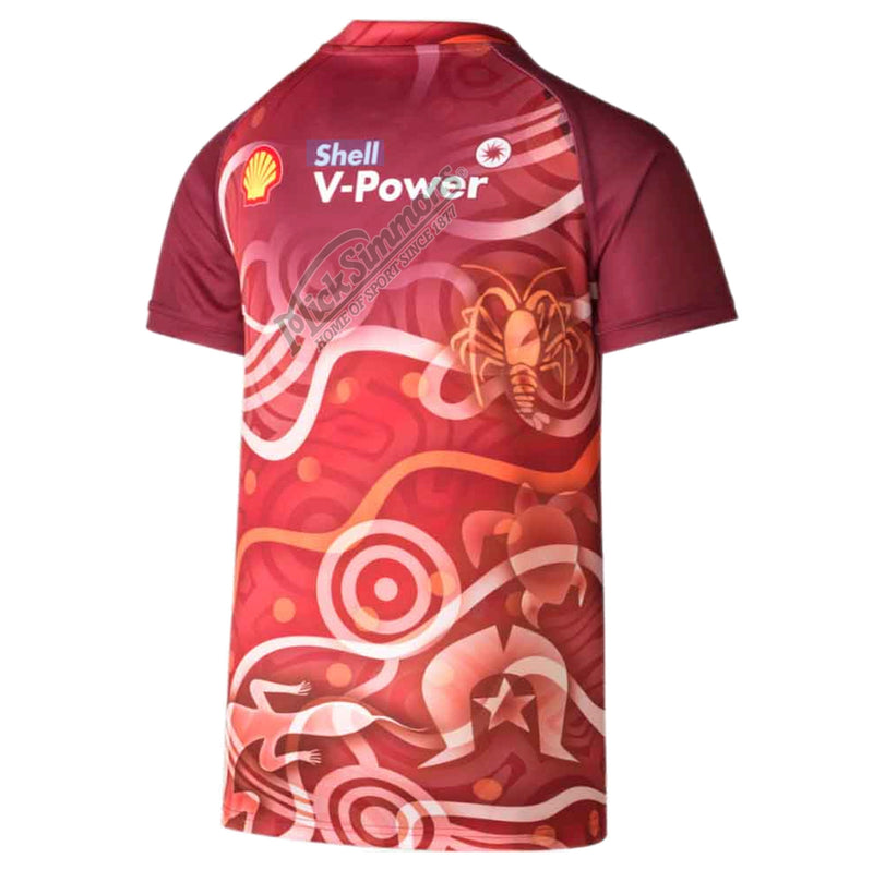 Queensland Maroons 2023 Kids State of Origin Indigenous Jersey NRL Rugby League by Puma - new