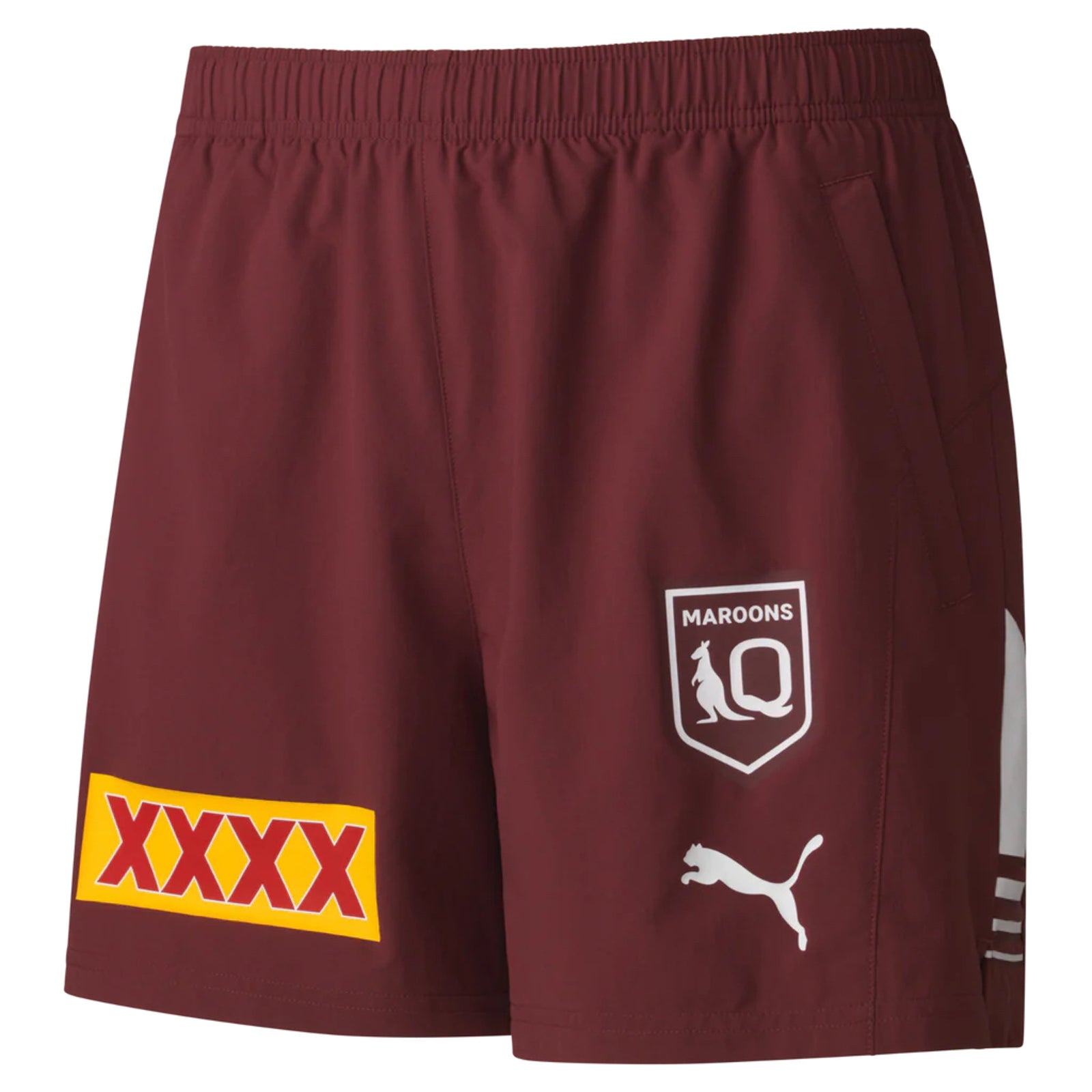 Queensland Maroons 2024 Men's Training Shorts State of Origin by Puma ...