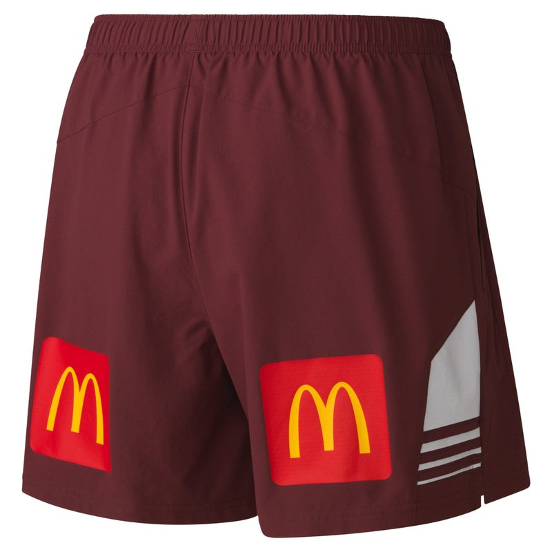 Queensland Maroons 2024 Men's Training Shorts State of Origin by Puma - Burgundy - new