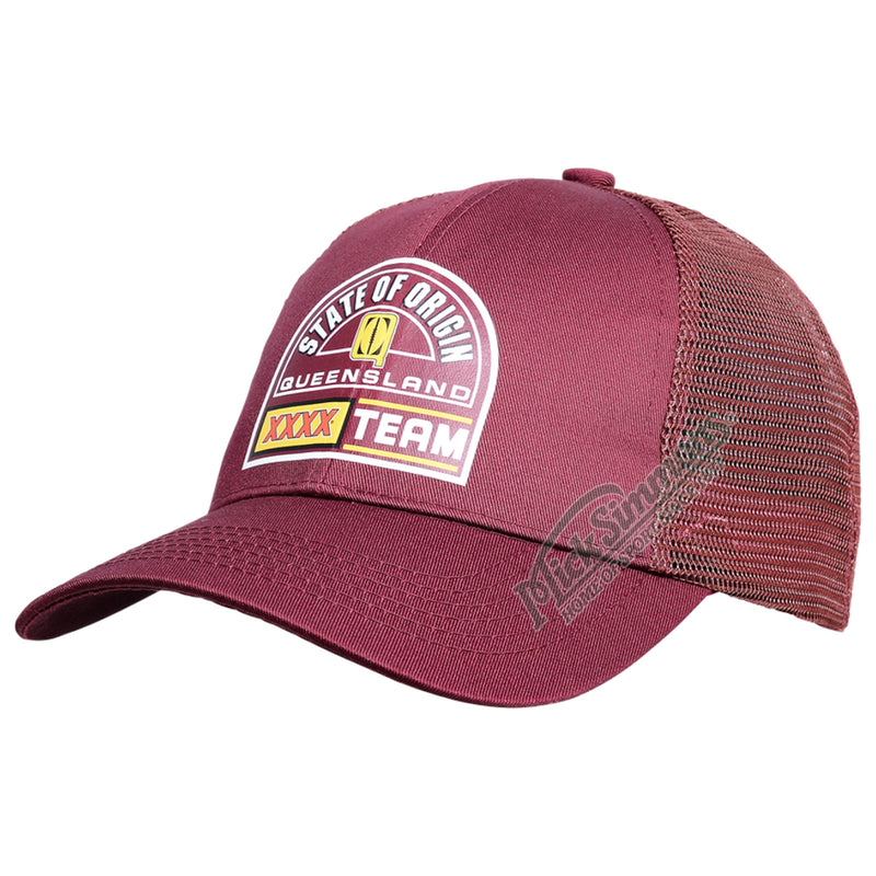 Queensland Maroons State of Origin Trucker Cap NRL Rugby League by American Needle - new