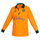 Wallabies 2024  Official Mens Traditional Long Sleeve Jersey Rugby Union by Asics - new