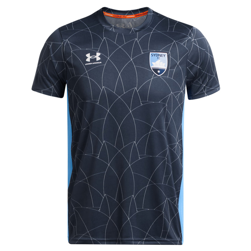 Sydney FC Men's 2024/25 Challenger Training T-Shirt Football Soccer by Under Armour - new