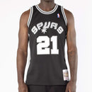 San Antonio Spurs 1998-99 Tim Duncan Hardwood Classics Swingman Jersey by Mitchell & Ness - new