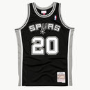 San Antonio Spurs 2002-03 Manu Ginobili Hardwood Classics Swingman Jersey by Mitchell & Ness - new