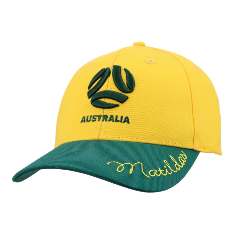 Australia Matildas Script Adjustable Cap Soccer Football FFA Logo - new