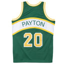 Seattle SuperSonics 1995-96 Gary Payton Road Hardwood Classics Swingman Jersey by Mitchell & Ness - new