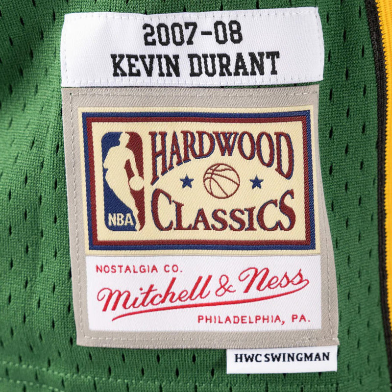 Seattle Supersonics 2007-08 Kevin Durant Hardwood Classics Swingman Jersey by Mitchell & Ness - new