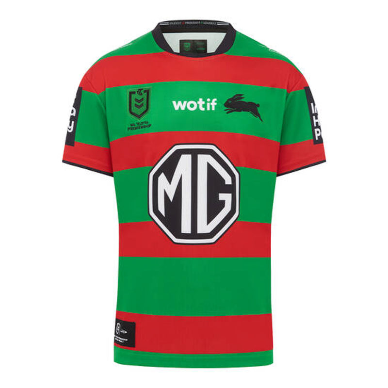 South Sydney Rabbitohs 2024 Men's Home Jersey NRL Rugby League by Classic - new