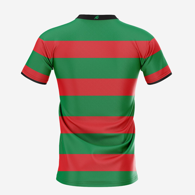 South Sydney Rabbitohs Men's Home Supporter Jersey NRL Rugby League by Burley Sekem - new