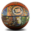 Spalding NBL Indigenous Outdoor Basketball Orange - Size 7 - new