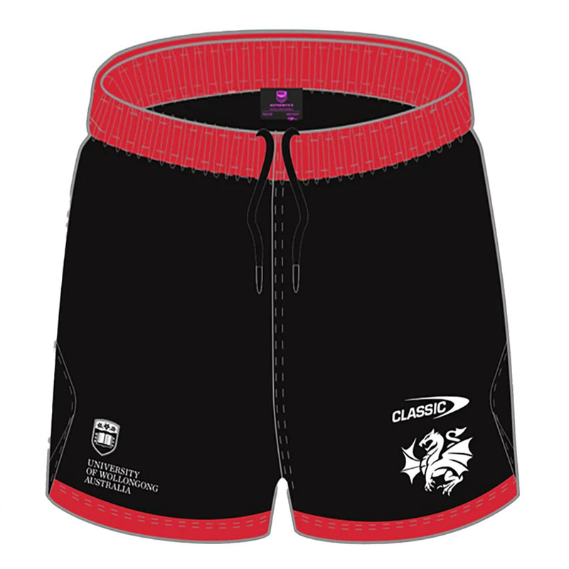 George Illawarra Dragons 2024 Men's Training Shorts NRL Rugby League by Classic - new