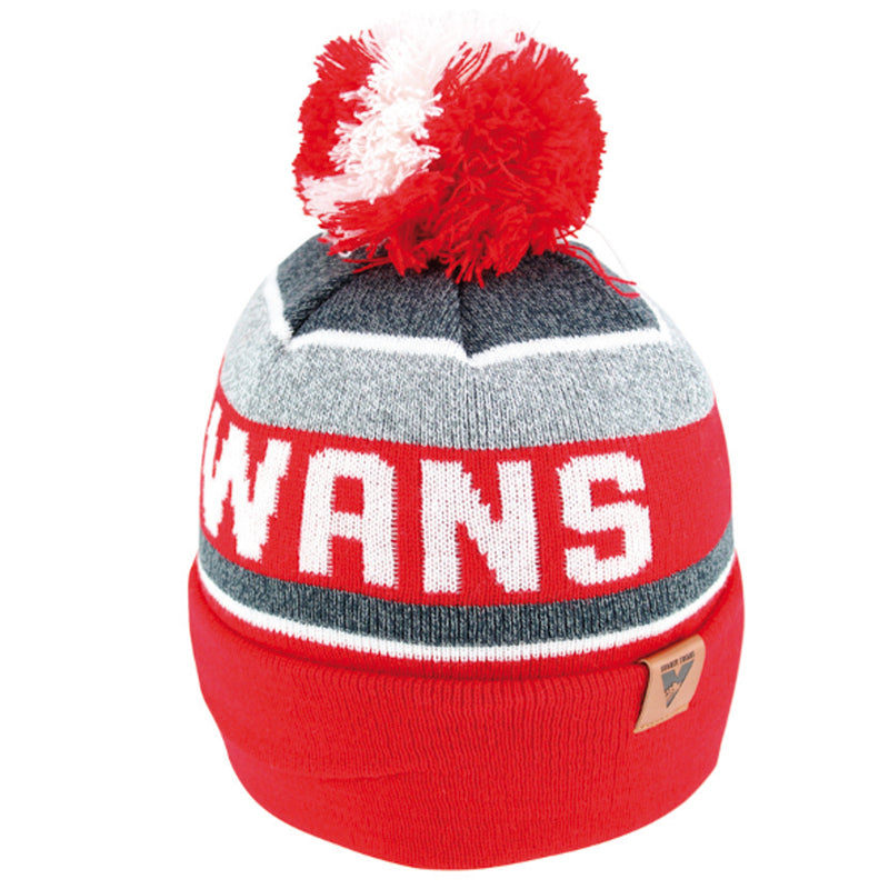 Sydney Swans AFL Adults Tundra Beanie by Burley-Sakem - new