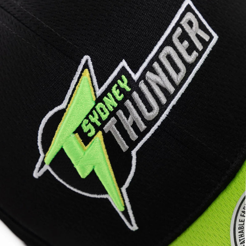 Sydney Thunder Official Adult On Field Lo Pro Snapback Cap Cricket Big Bash League BBL By Mitchell & Ness - new