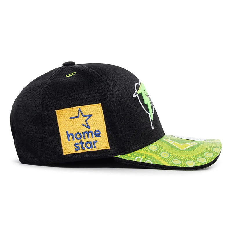 Sydney Thunder Official Indigenous Adult On Field Lo Pro Snapback Cap Cricket Big Bash League BBL By Mitchell & Ness - new