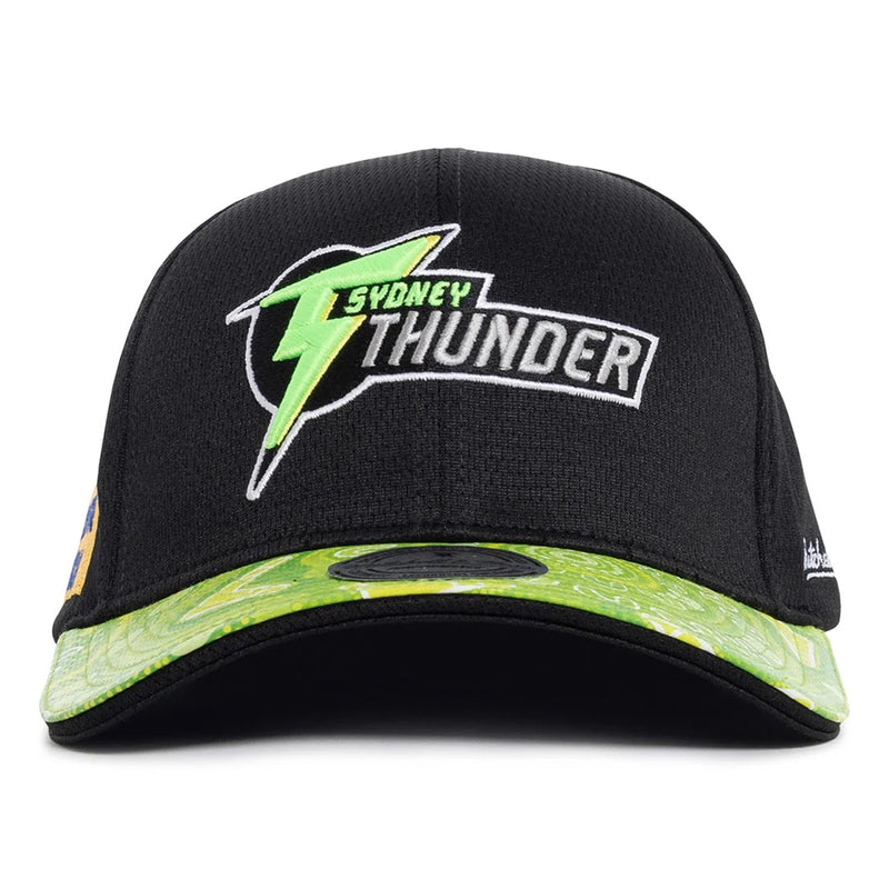 Sydney Thunder Official Indigenous Adult On Field Lo Pro Snapback Cap Cricket Big Bash League BBL By Mitchell & Ness - new