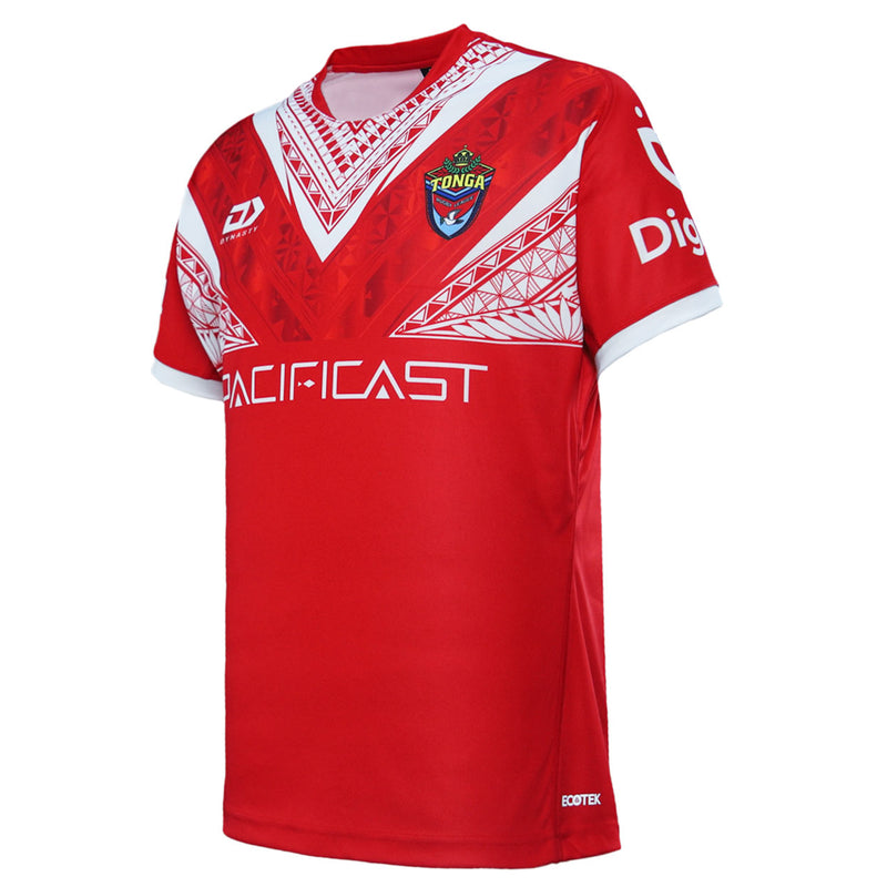Tonga RL 2023 Men's Replica Home Jersey Rugby League by Dynasty - new