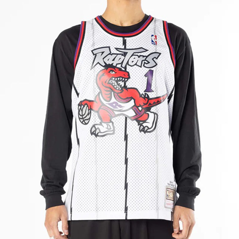 Mitchell & Ness Tracy McGrady Toronto Raptors Purple 1998 Hardwood Classics Authentic Jersey