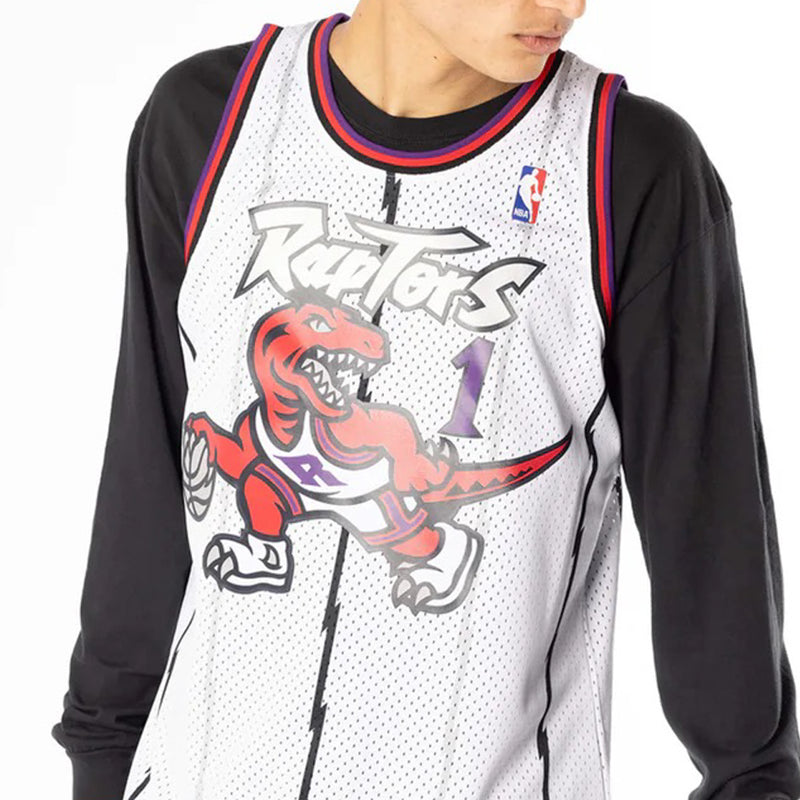 Toronto Raptors 1998-99 Tracy McGrady Hardwood Classics Swingman Jersey by Mitchell & Ness - new