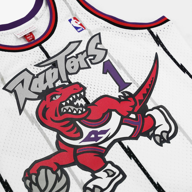 Toronto Raptors Tracy McGrady 1998 Hardwood Classics Home Swingman