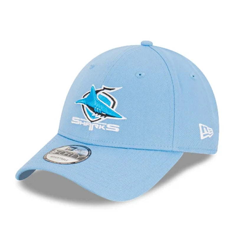 Cronulla Sharks Official NRL 9FORTY Cap Snapback Adjustable By New Era - new