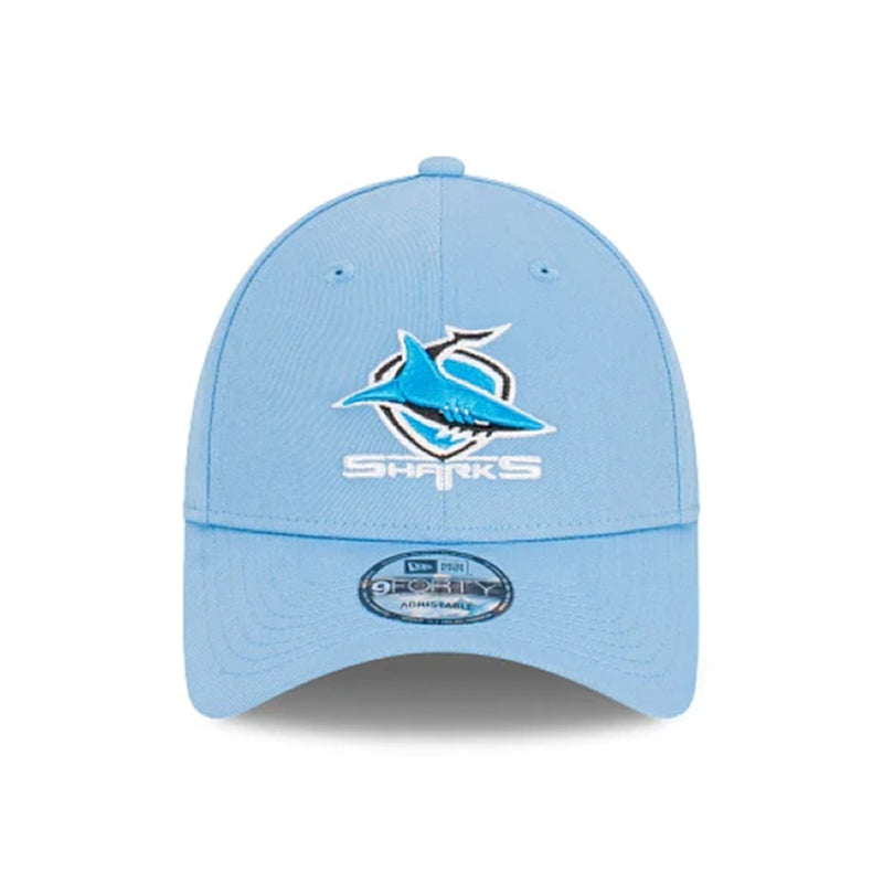 Cronulla Sharks Official NRL 9FORTY Cap Snapback Adjustable By New Era - new
