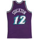 Utah Jazz 1996-97 John Stockton Hardwood Classics Swingman Jersey by Mitchell & Ness - new