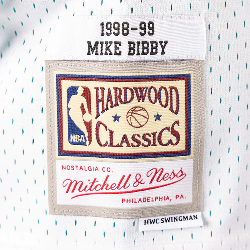 Vancouver Grizzlies Mike Bibby 1998-99 NBA Hardwood Classics Swingman Jersey by Mitchell & Ness - new