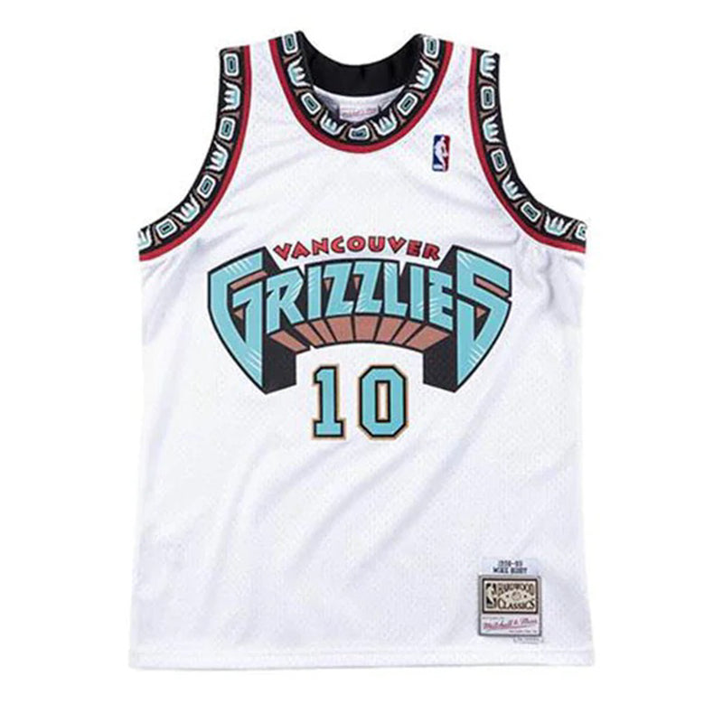 Vancouver Grizzlies Mike Bibby 1998-99 NBA Hardwood Classics Swingman Jersey by Mitchell & Ness - new