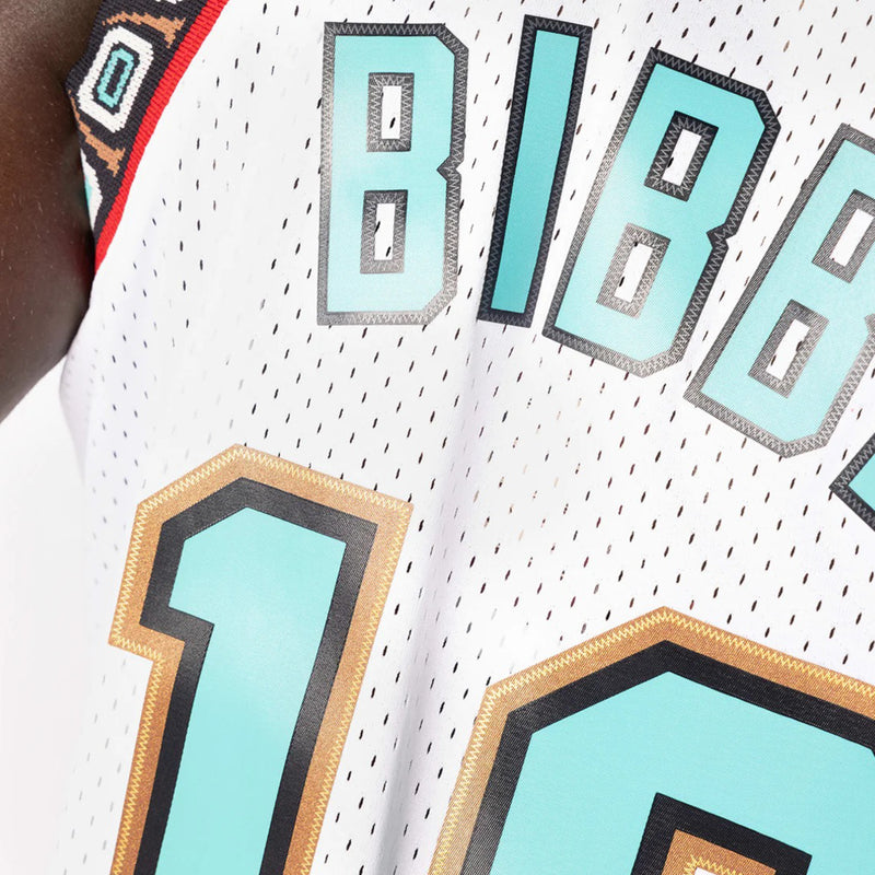 Vancouver Grizzlies Mike Bibby 1998-99 NBA Hardwood Classics Swingman Jersey by Mitchell & Ness - new