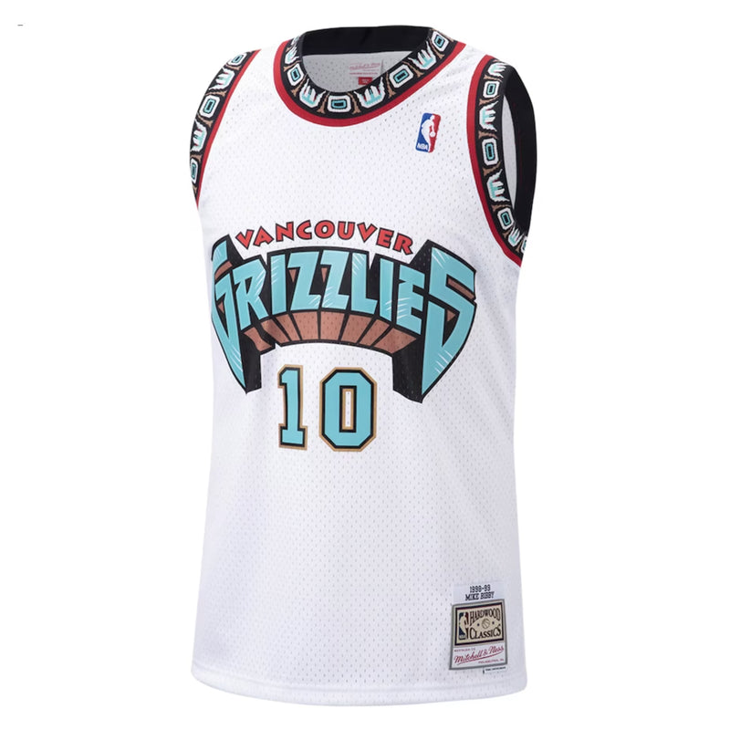 Vancouver Grizzlies Mike Bibby 1998-99 NBA Hardwood Classics Swingman Jersey by Mitchell & Ness - new