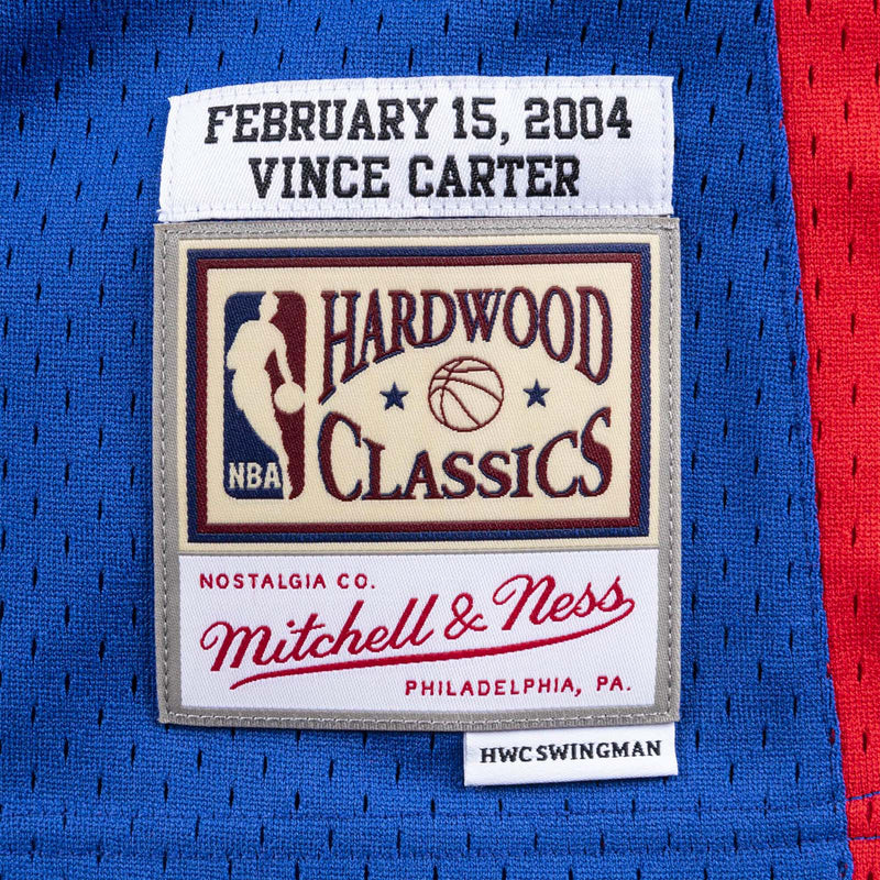 Vince Carter 2004 NBA All Stars Eastern Conference Hardwood Classics Swingman Jersey by Mitchell & Ness - new