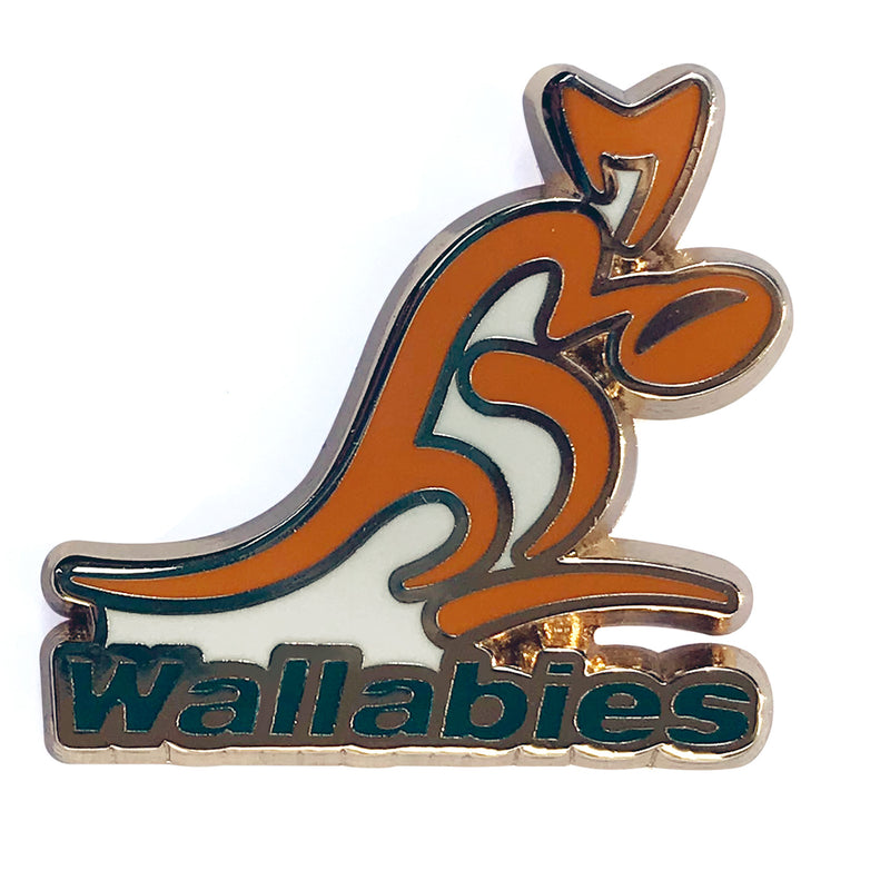 Wallabies Official Logo Pin Rugby Union - new