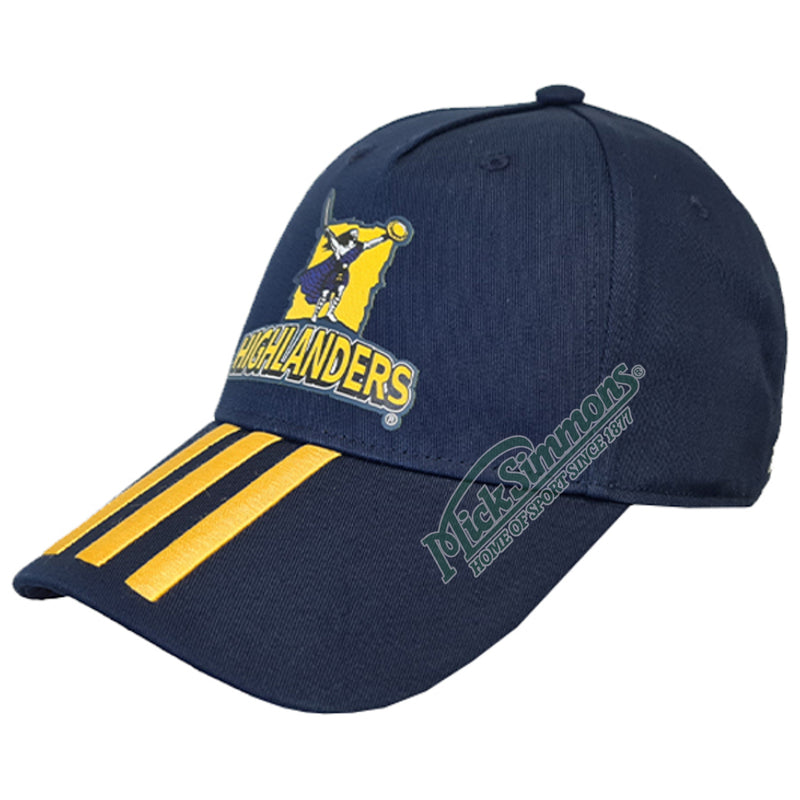 Highlanders Adults 3-Stripes Cap Super Rugby Union By adidas - new