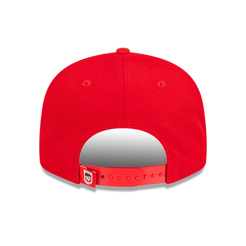 St George-Illawara Dragons 9FIFTY Sliced Official Team Colours Cap Snapback by New Era - new