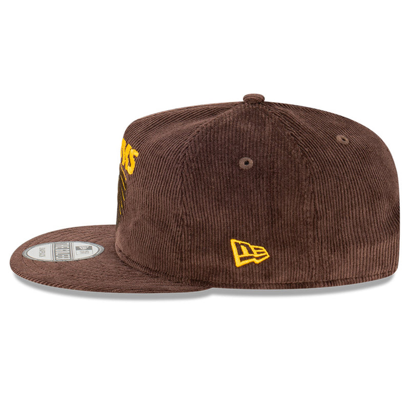 Hawthorn Hawks Official Team Colours Corduroy The Golfer Snapback AFL by New Era - new