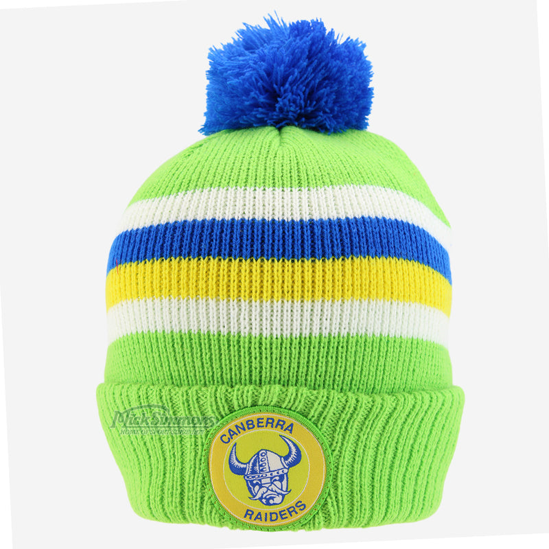 Canberra Raiders NRL Heritage Retro Beanie Rugby League - new