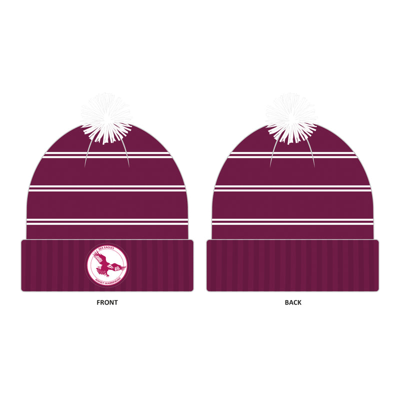 Manly Sea Eagles NRL Heritage Retro Beanie Rugby League - new