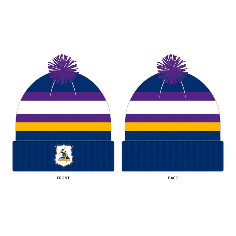 Melbourne Storm NRL Heritage Retro Beanie Rugby League - new