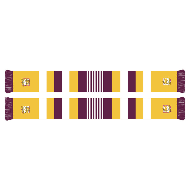 Brisbane Broncos NRL Heritage Retro Bar Scarf Rugby League - new