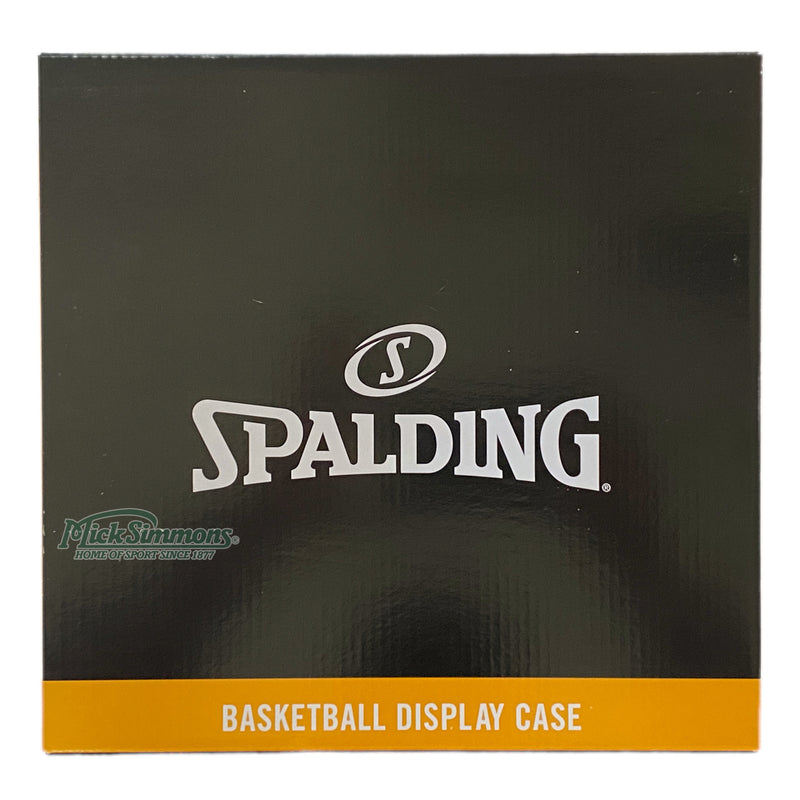 Spalding Clear Display Case with Stand for Basketball or Any Ball - new